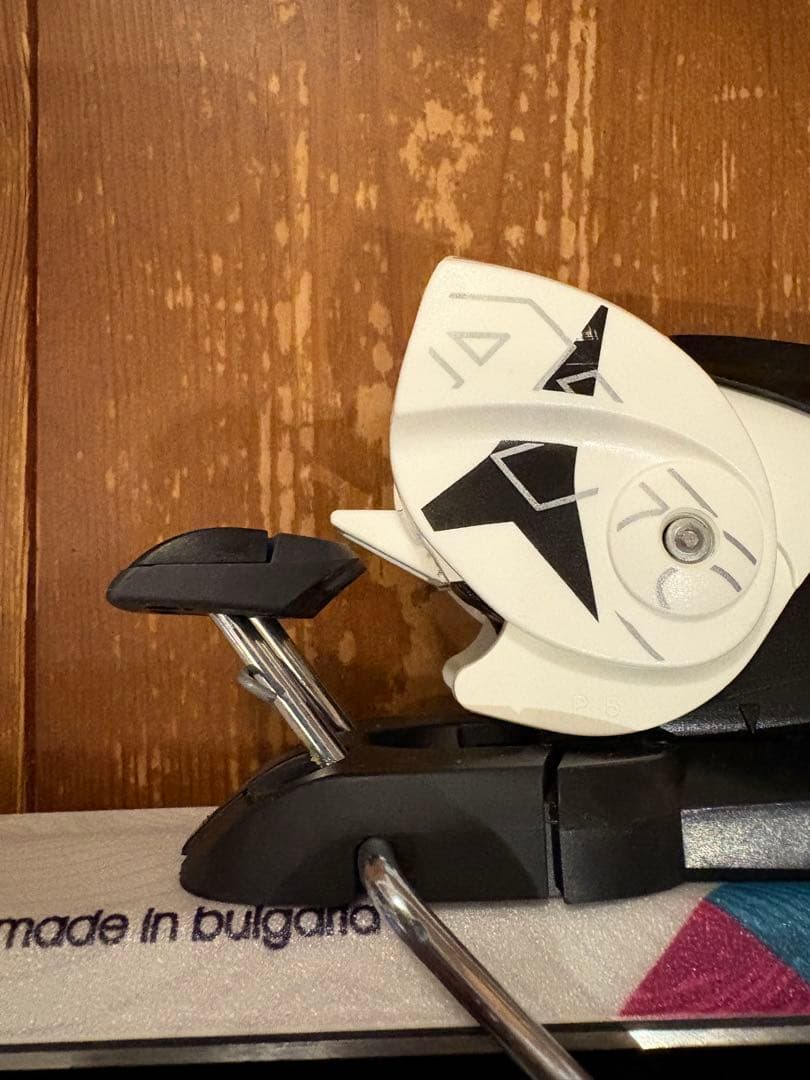 ATOMIC ジュニア スキー 140cm ビン付 ストック100cm