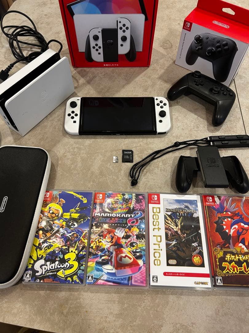 Nintendo Switch 有機ELモデル　お得セット