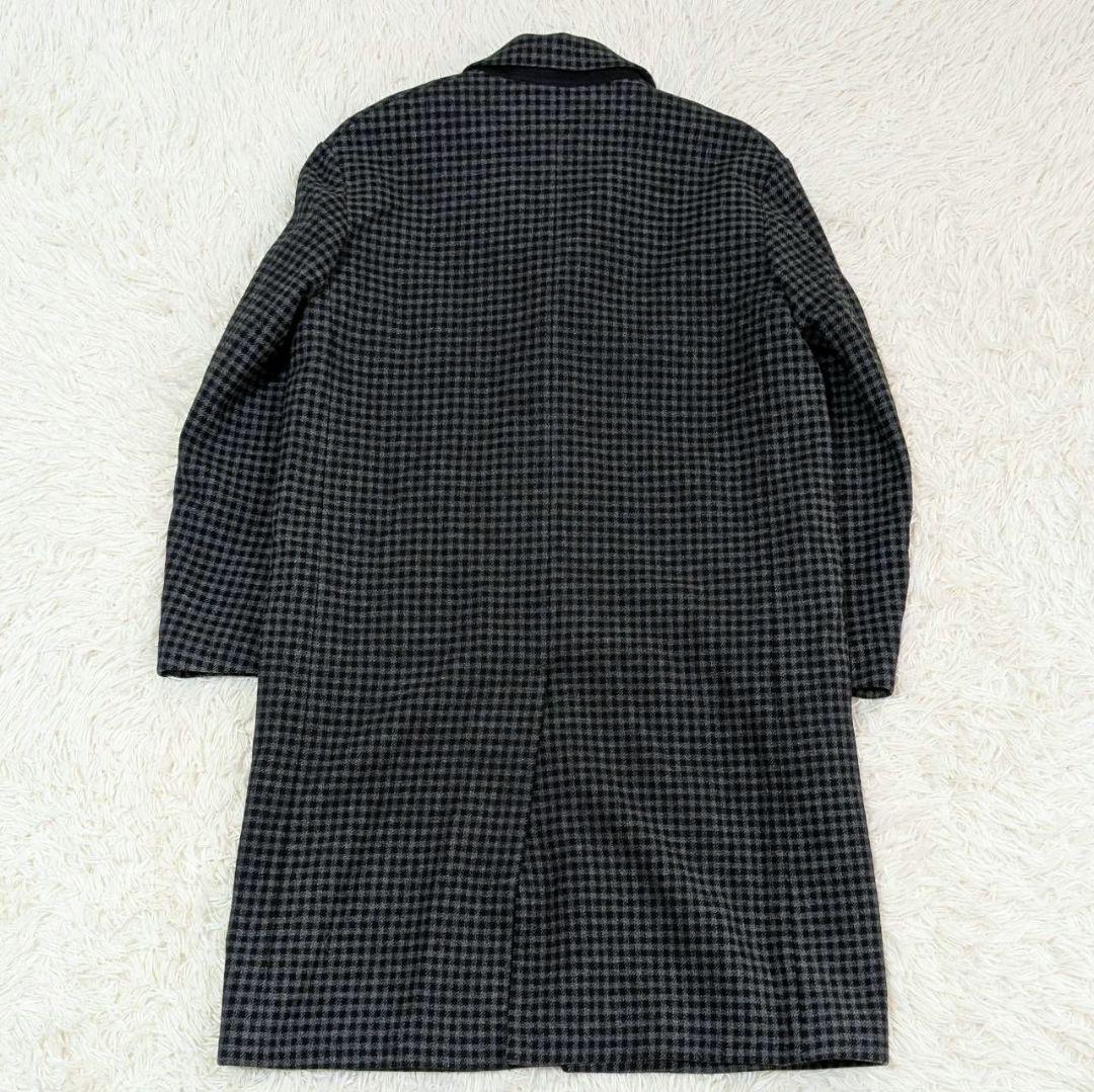 マッキントッシュ チェスターコート シェパードチェック ギンガムチェック 42