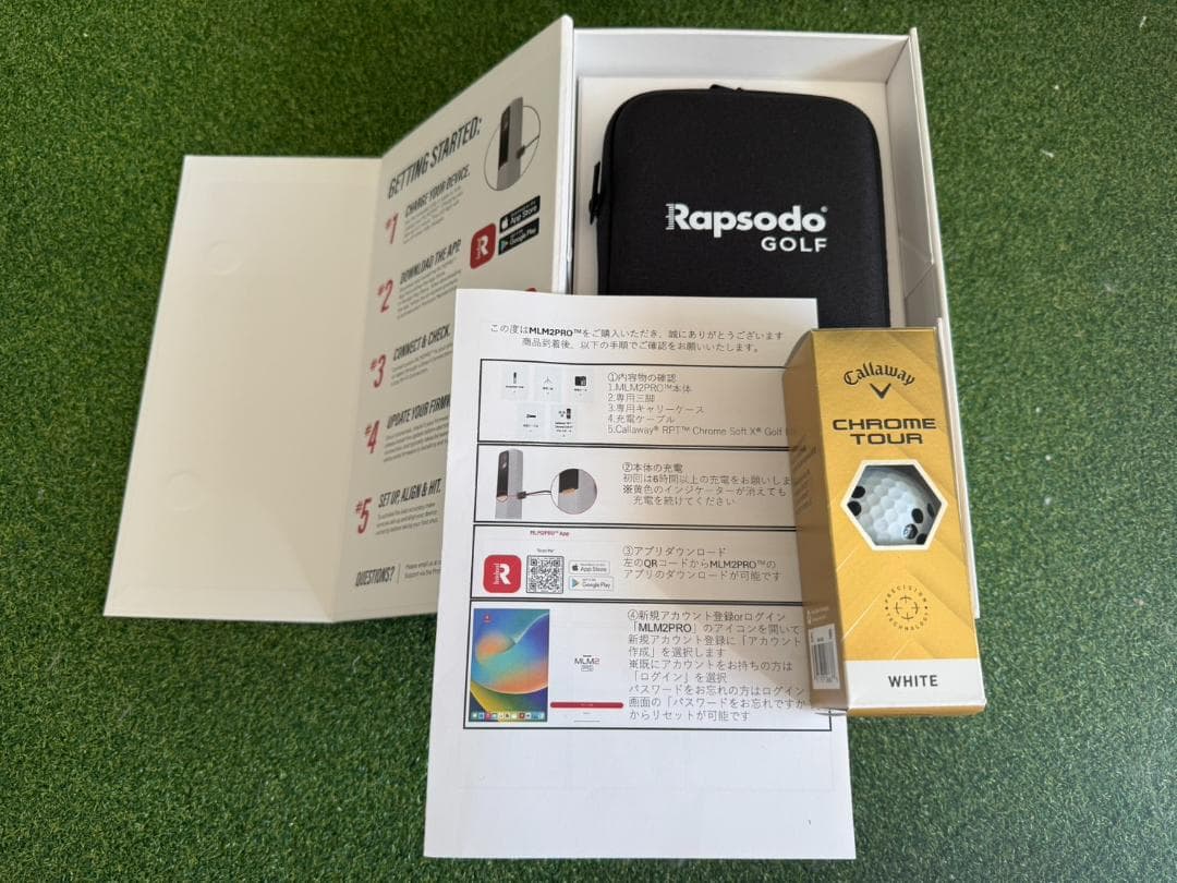 【新品同様】【即発送】RapSodo MLM2 PRO ゴルフ用距離計