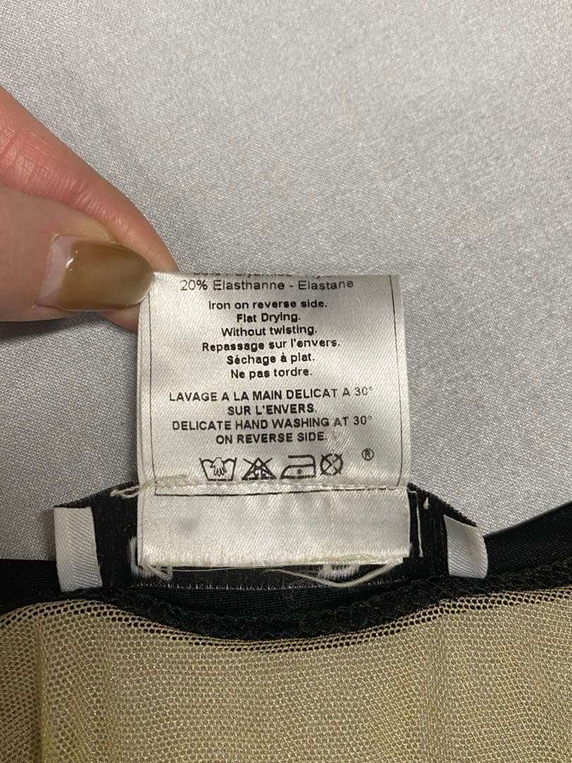 47956★クリスチャンディオール タンクトップ メッシュ