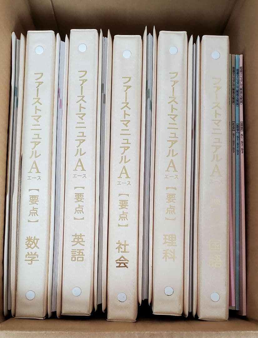 ファーストマニュアルa　要点　問題　指導マニュアル　セット