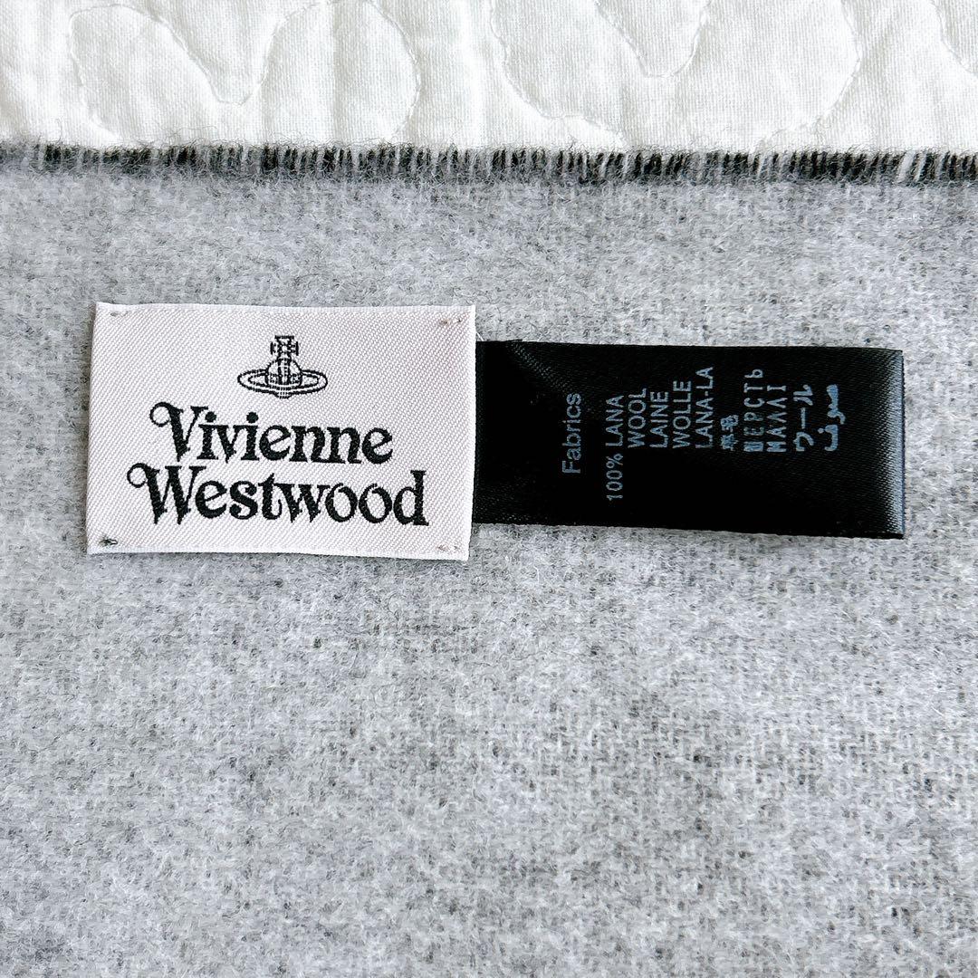 Vivienne Westwood マフラー ビッグオーブ リバーシブル ウール