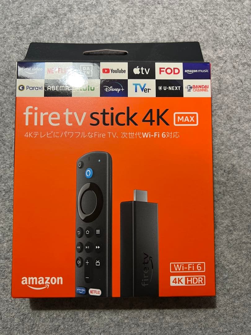 Fire TV Stick 4K Max - 音声認識リモコン(第3世代)