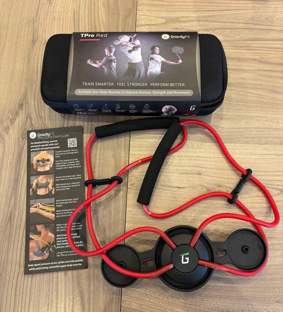 グラビティフィット ゴルフ 練習器具 体幹強化 室内OK ケース付