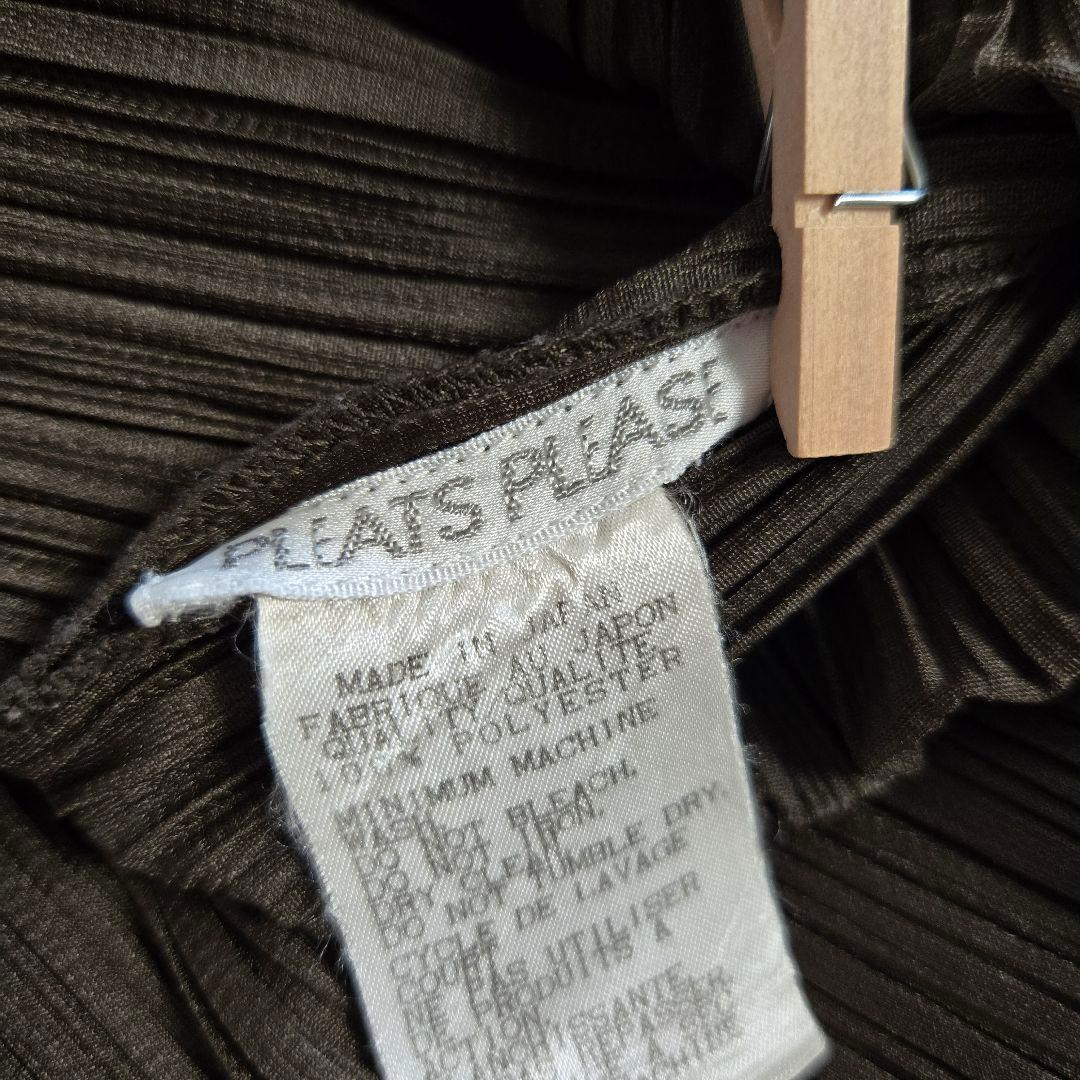 PLEATS PLEASE プリーツプリーズ 2 ブラウン ロング ドレス 茶色