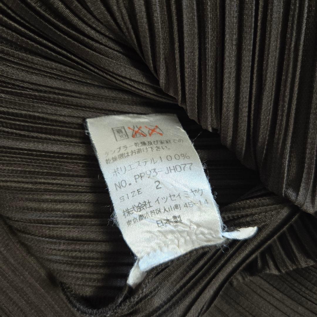 PLEATS PLEASE プリーツプリーズ 2 ブラウン ロング ドレス 茶色