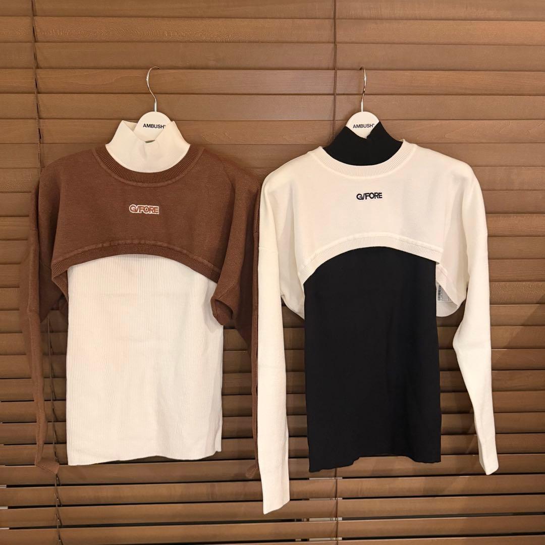 G/FORE ジーフォア レディース ゴルフ トップス セーター ニット bro