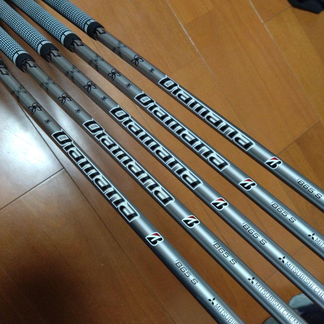 美品　ブリヂストン　258 CBP iB65S 5本セット　アイアン　ゴルフ