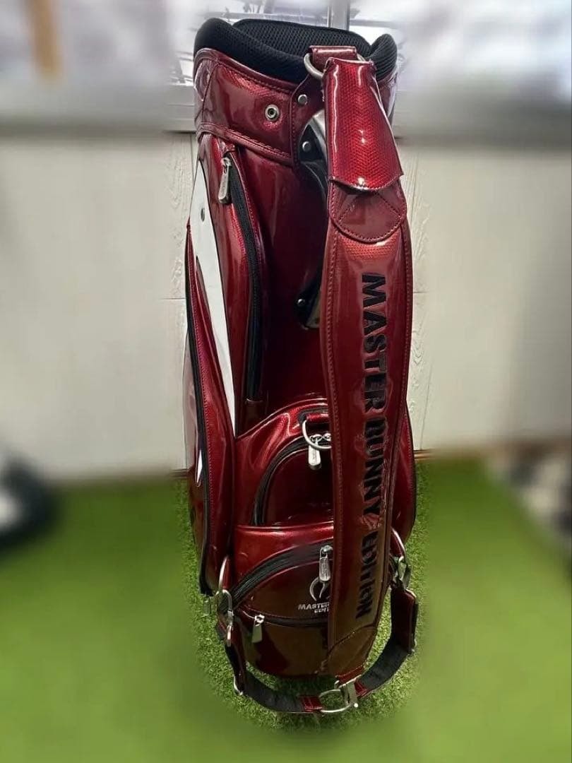 最終値下げ　マスターバニー キャディバッグ ヘッドカバー PRO仕様 エナメル