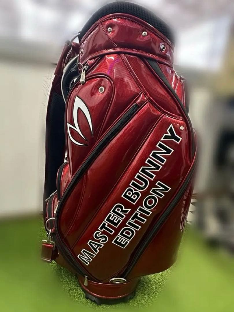 最終値下げ　マスターバニー キャディバッグ ヘッドカバー PRO仕様 エナメル