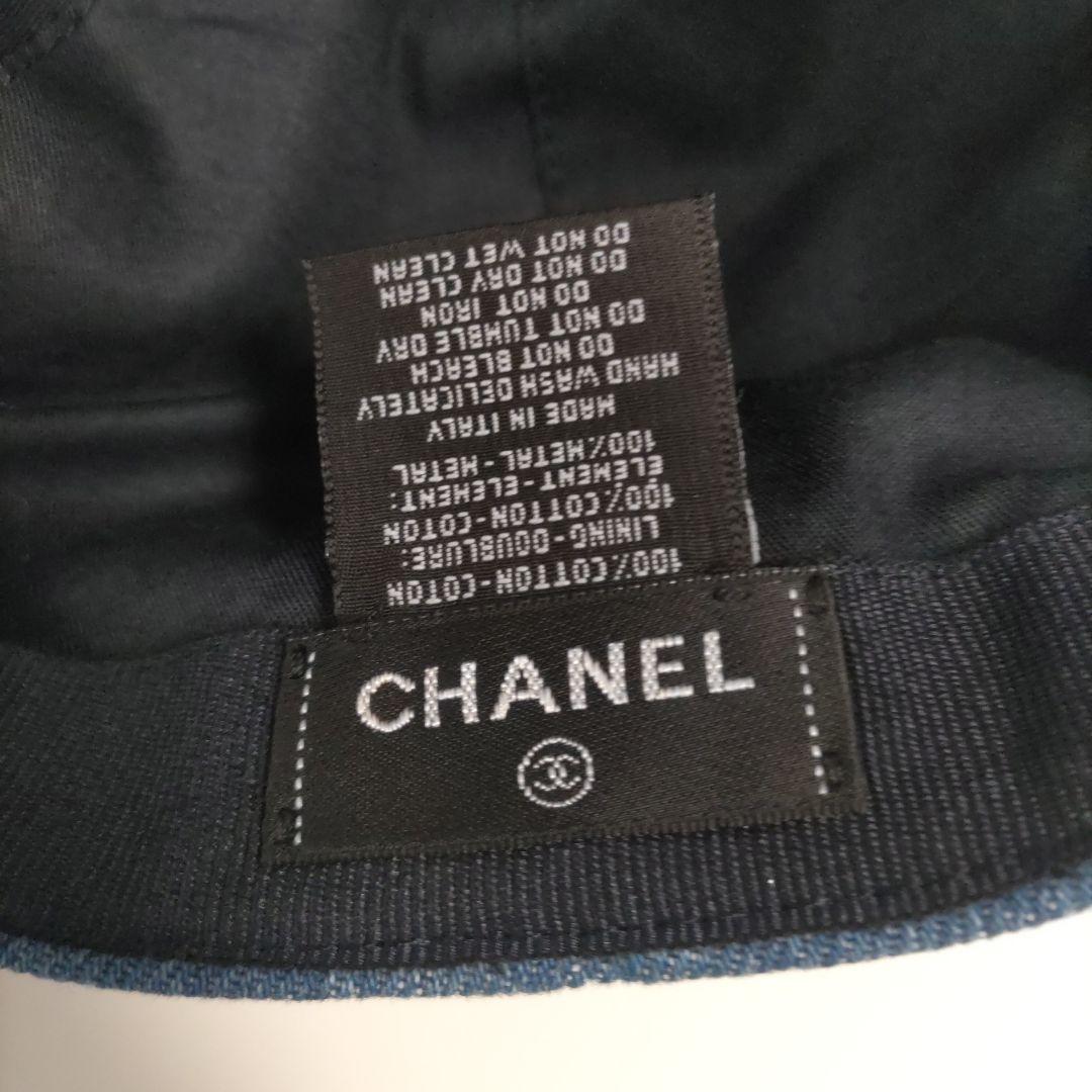 CHANEL　デニムキャップ