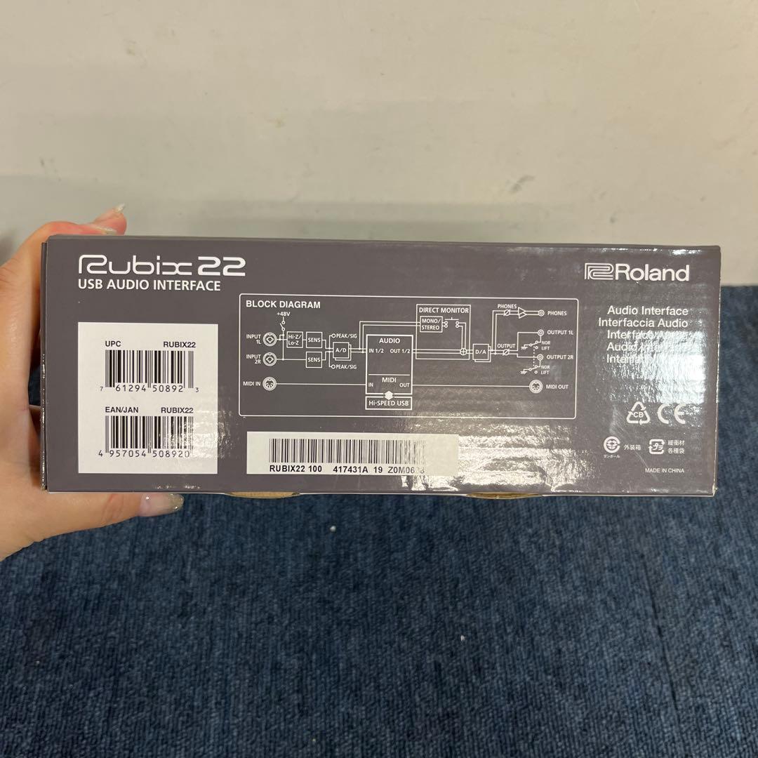 Roland Rubix22 USBオーディオインターフェイス