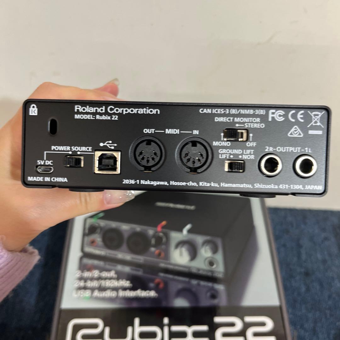 Roland Rubix22 USBオーディオインターフェイス