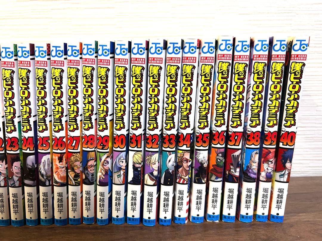 僕のヒーローアカデミア　8〜40巻セット