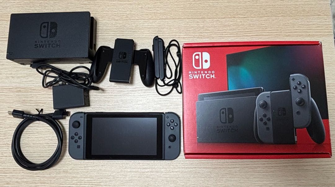 【おまけ付き】Nintendo Switch グレーバッテリー強化版