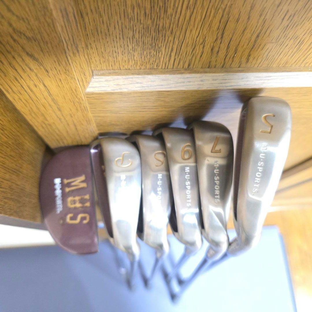 【318】【初心者女性向け】M.U SPORTS レディース ゴルフクラブセット