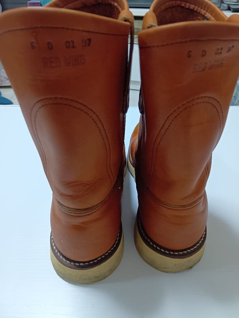 REDWINGペコスブーツ 866 犬タグ 6D