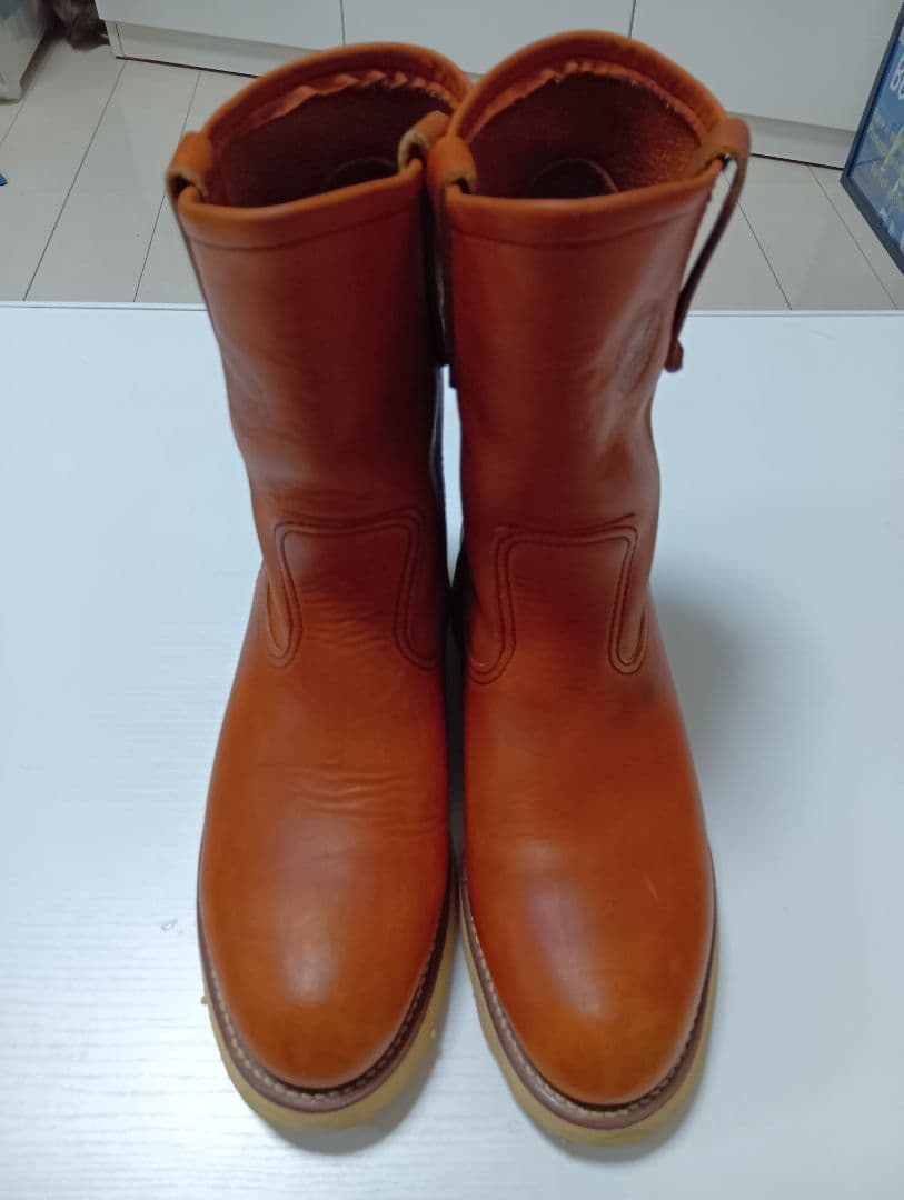 REDWINGペコスブーツ 866 犬タグ 6D