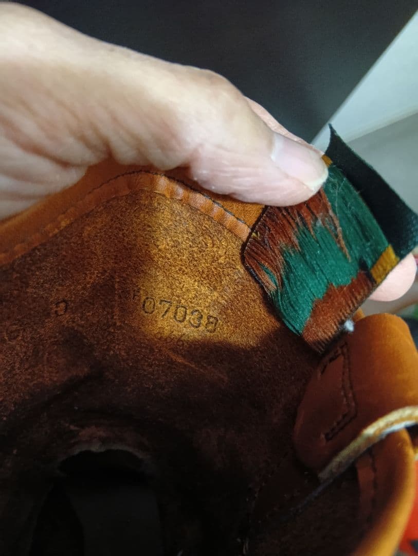 REDWINGペコスブーツ 866 犬タグ 6D