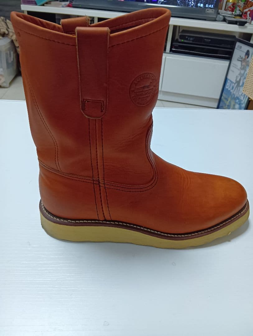 REDWINGペコスブーツ 866 犬タグ 6D