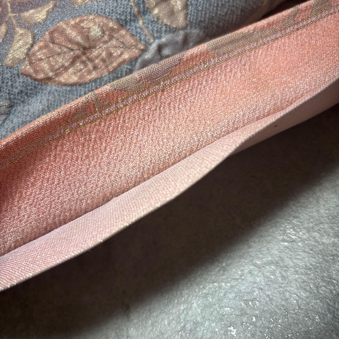 辻ヶ花の膨れ織の帯♡可愛すぎるピンク