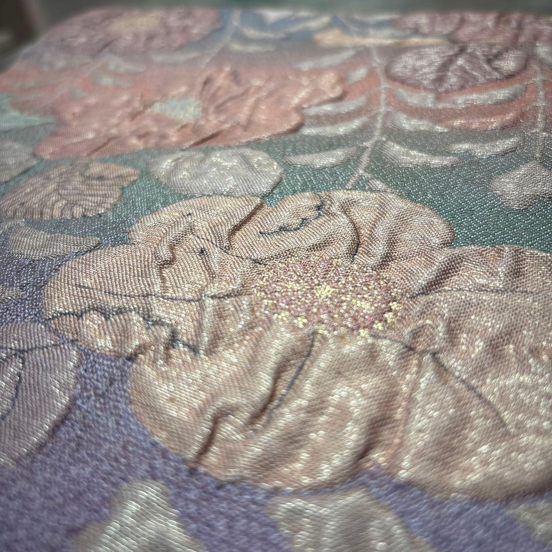 辻ヶ花の膨れ織の帯♡可愛すぎるピンク