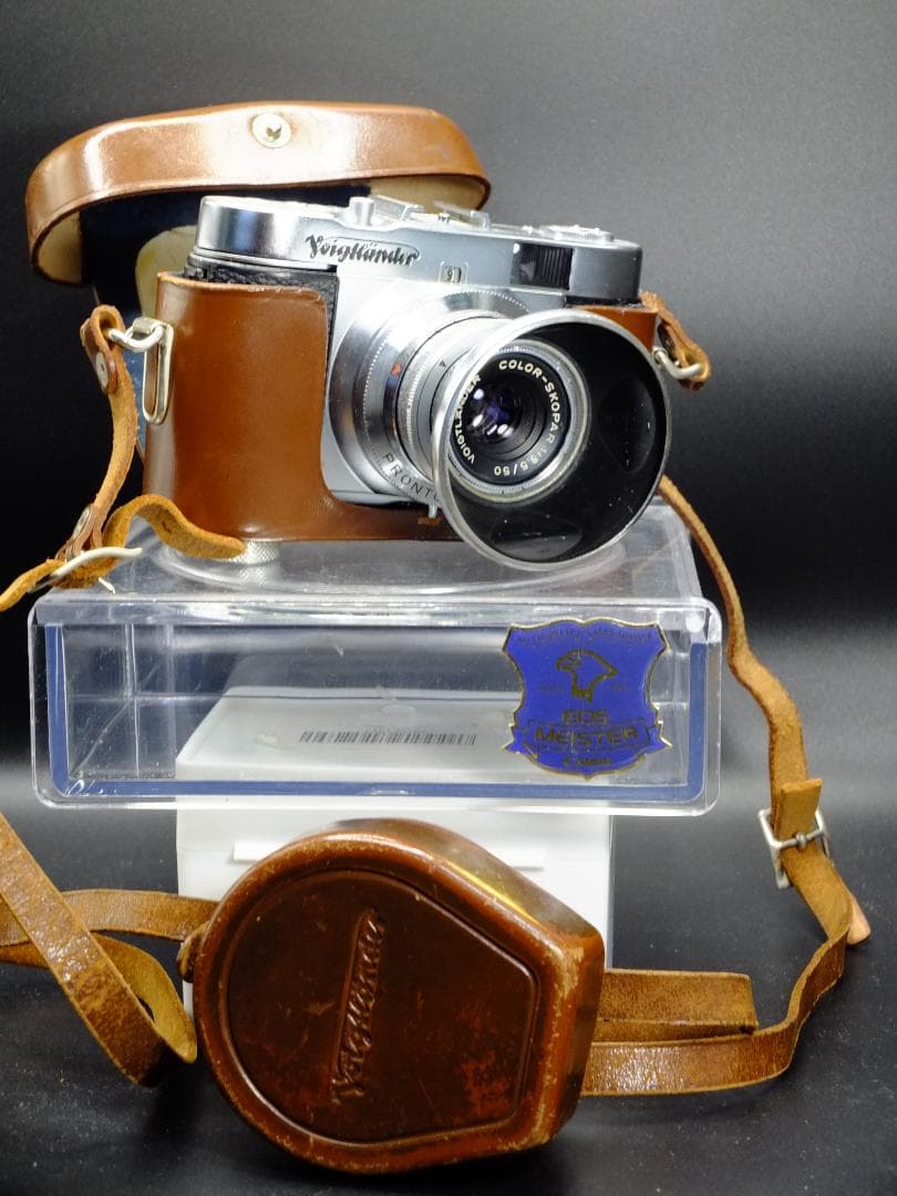 フォクトレンダーVITO B前期型／50mmF3.5フード付【実写確認済整備品】