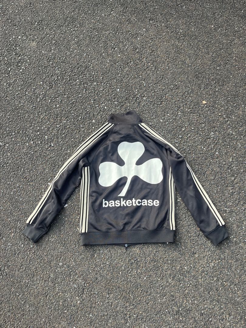 basketcase クローバー ロゴ ジャケット