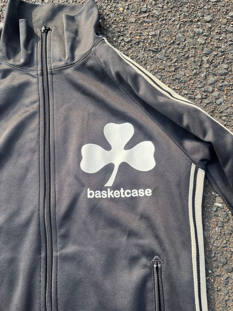 basketcase クローバー ロゴ ジャケット
