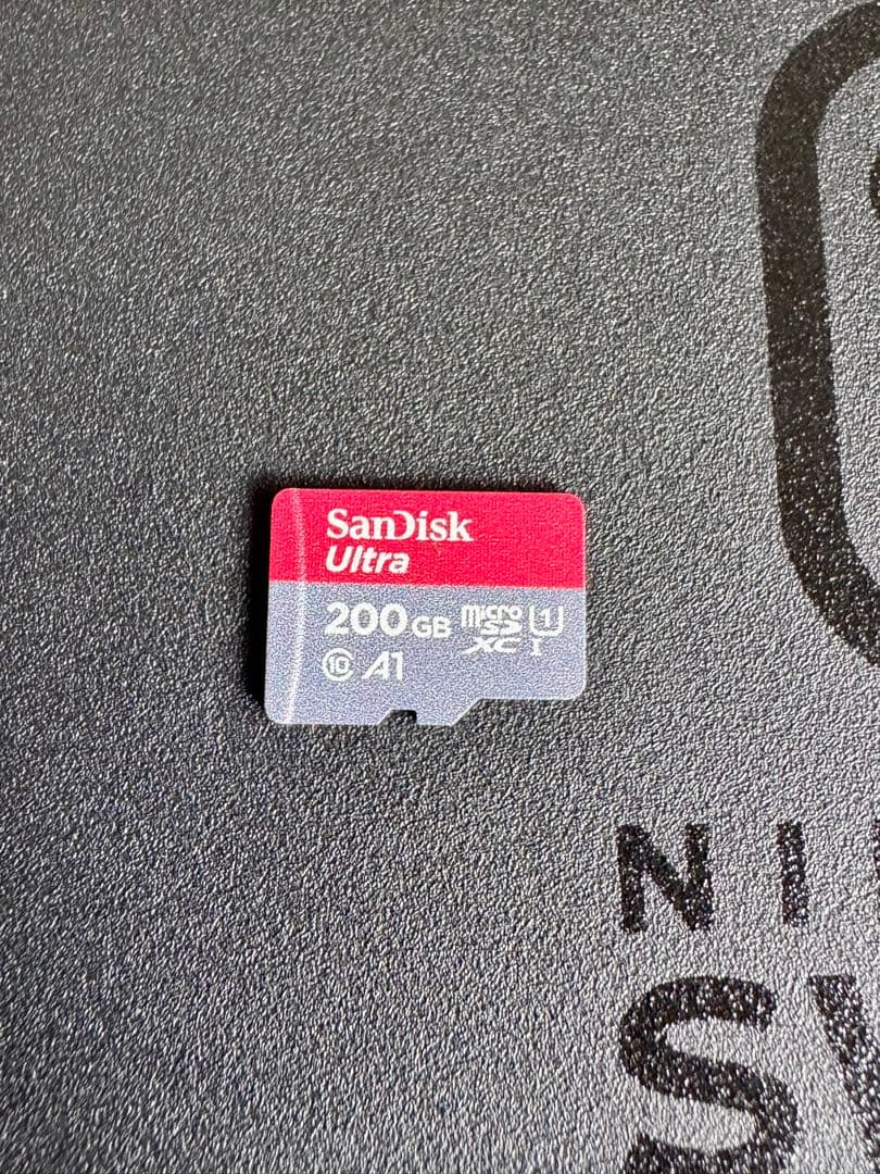 Nintendo Switch 初代 本体 美品 microSD 200GB付属