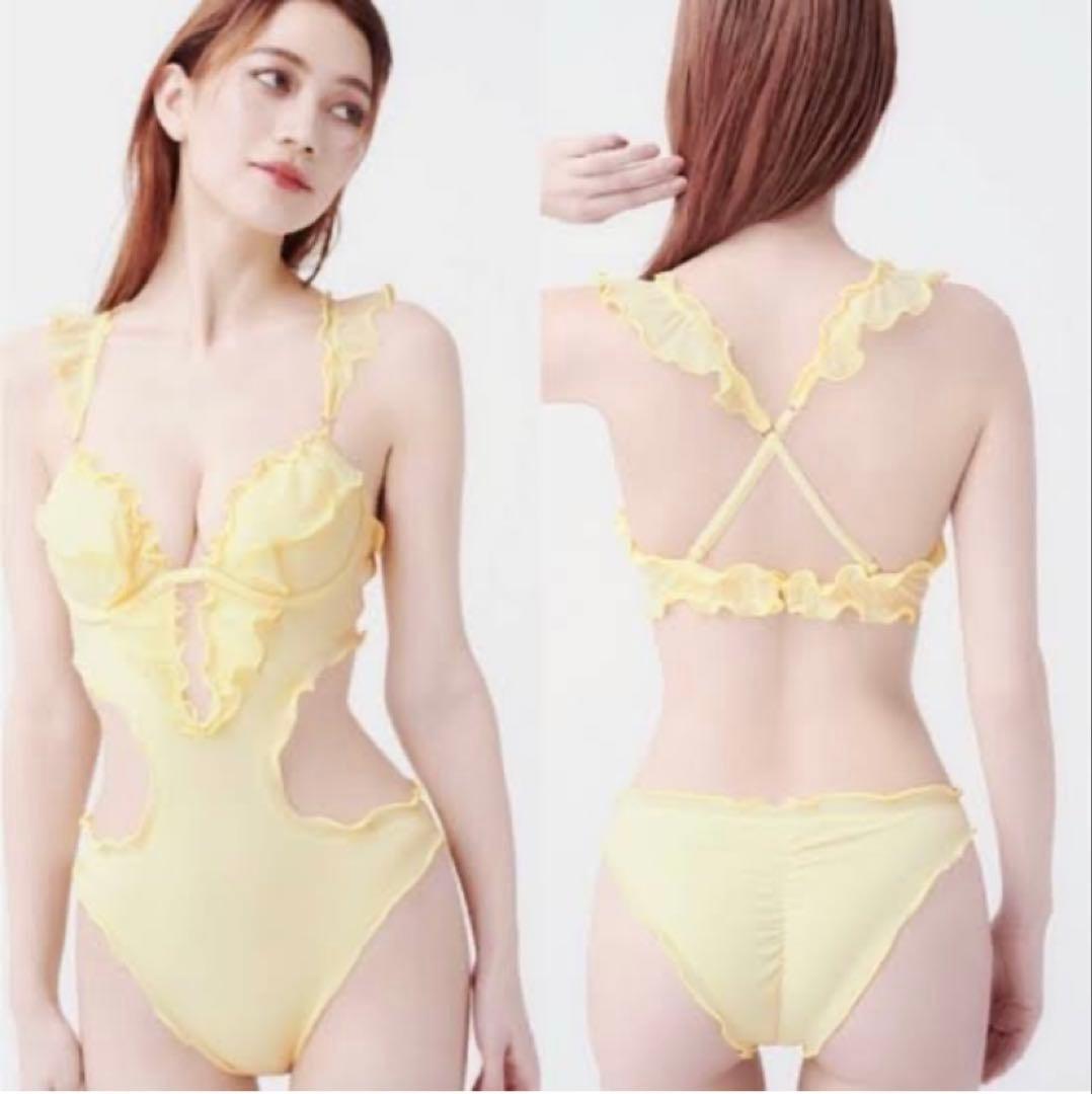 【大人気で即完売】Ravijour ラヴィジュール スイムワンピース フリル