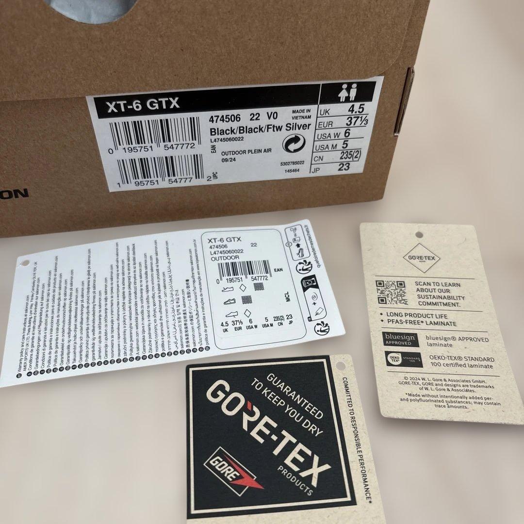 Annie 【SALOMON】XT-6 GORE-TEX 23センチ