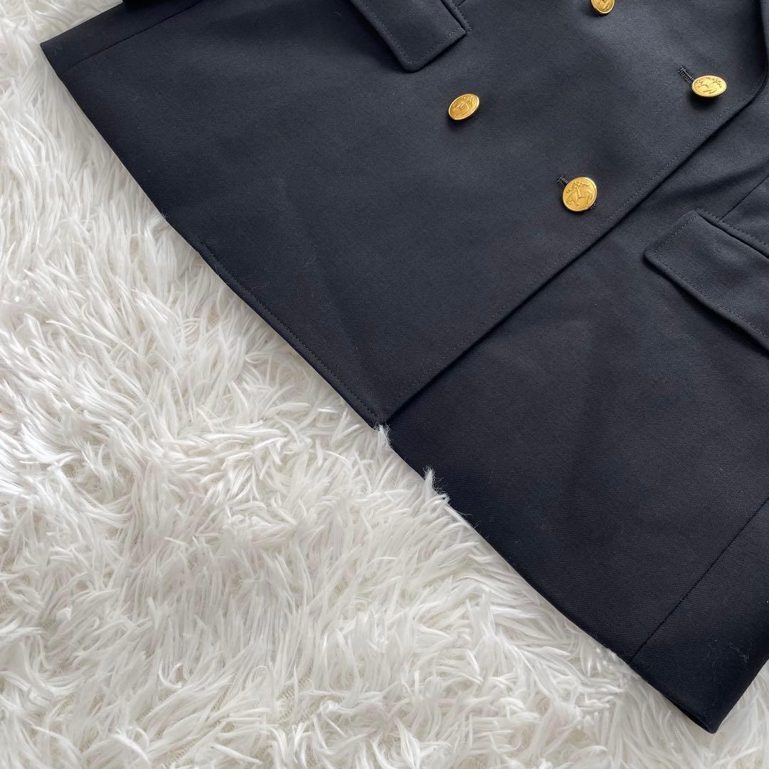 【希少】ブルックスブラザーズ　ダブル　テーラードジャケット　紺ブレ　金ボタン　M