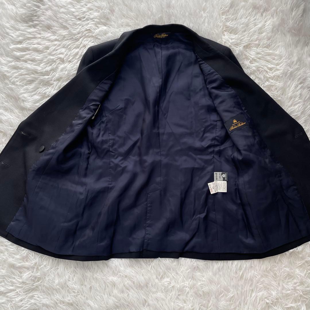 【希少】ブルックスブラザーズ　ダブル　テーラードジャケット　紺ブレ　金ボタン　M