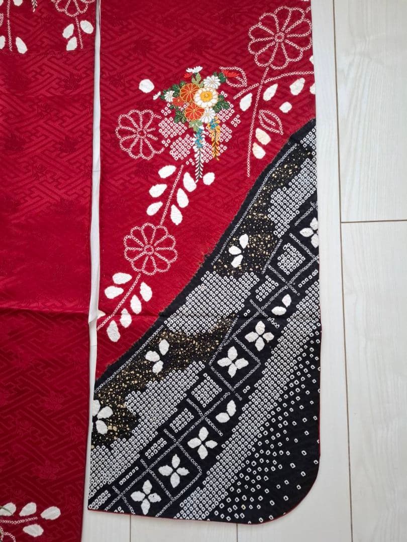 振袖　正絹　帯　帯締め　帯揚げ　セット