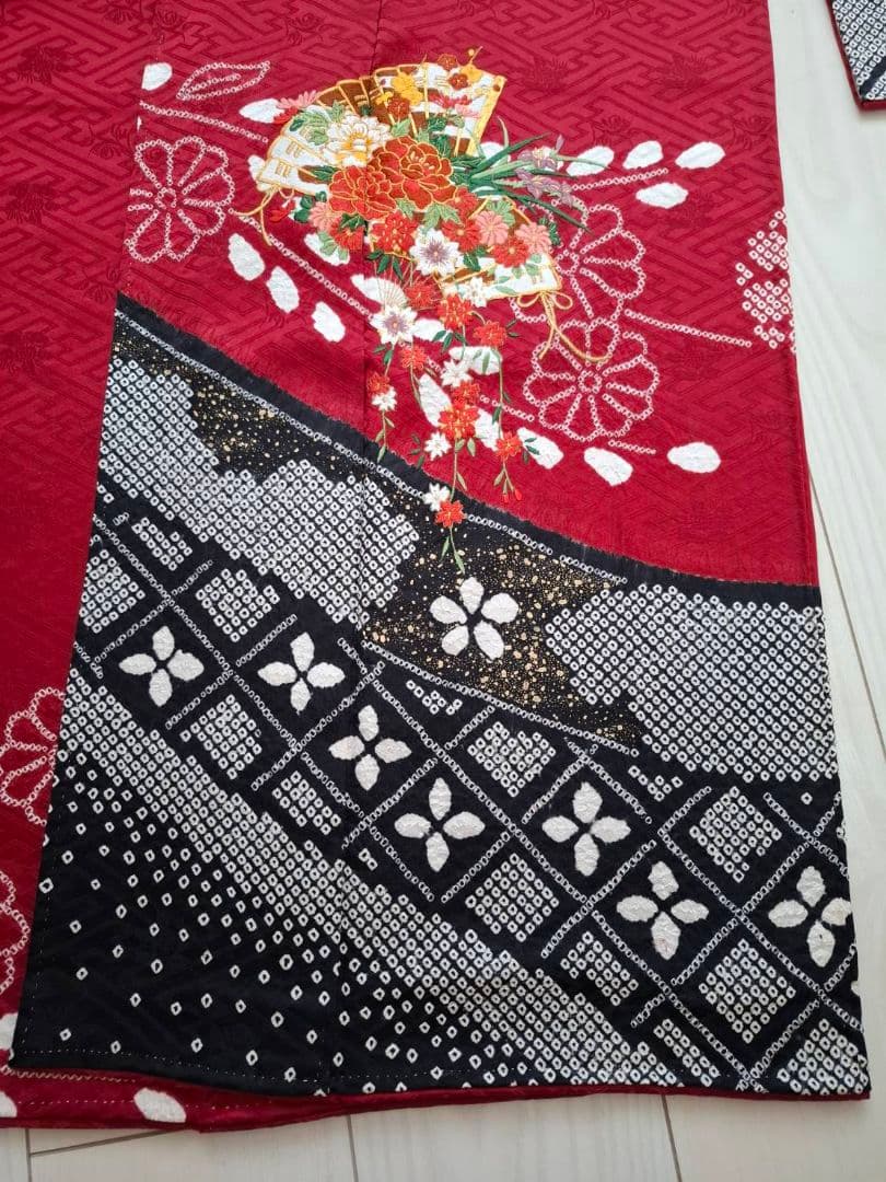 振袖　正絹　帯　帯締め　帯揚げ　セット