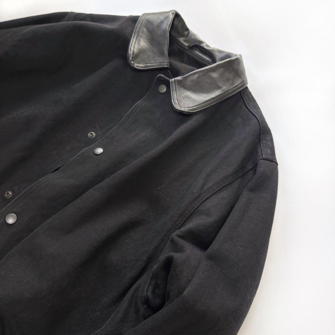 COMOLI 25AW デニムレザーワークジャケット　コモリ サイズ2