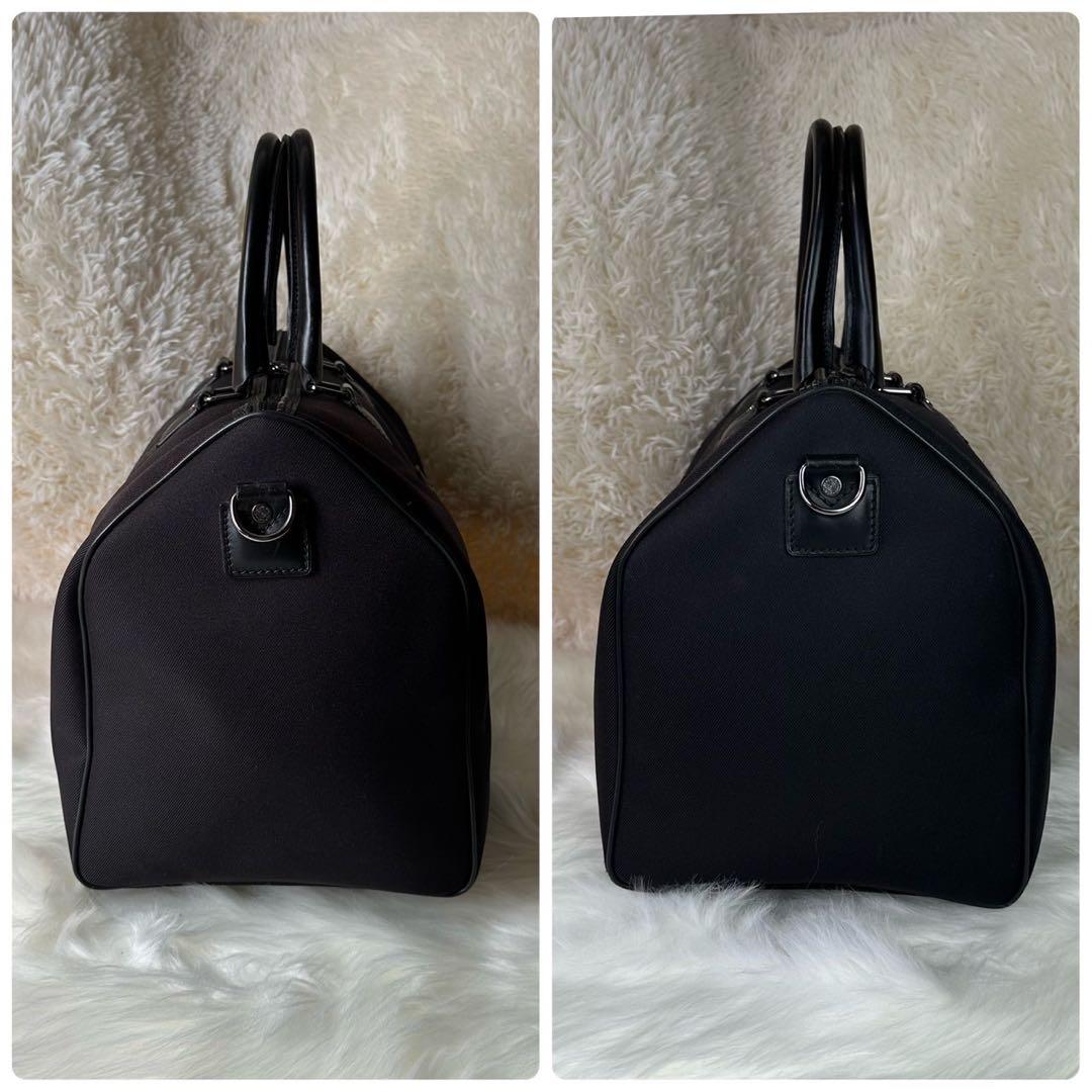 綺麗✨ハンティングワールド ボストンバッグ レザーロゴ 希少