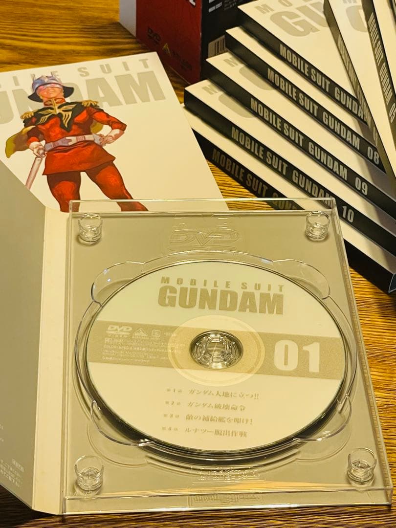 美品【初回限定生産品】機動戦士ガンダム(初期) DVD-BOX1+2 全11巻