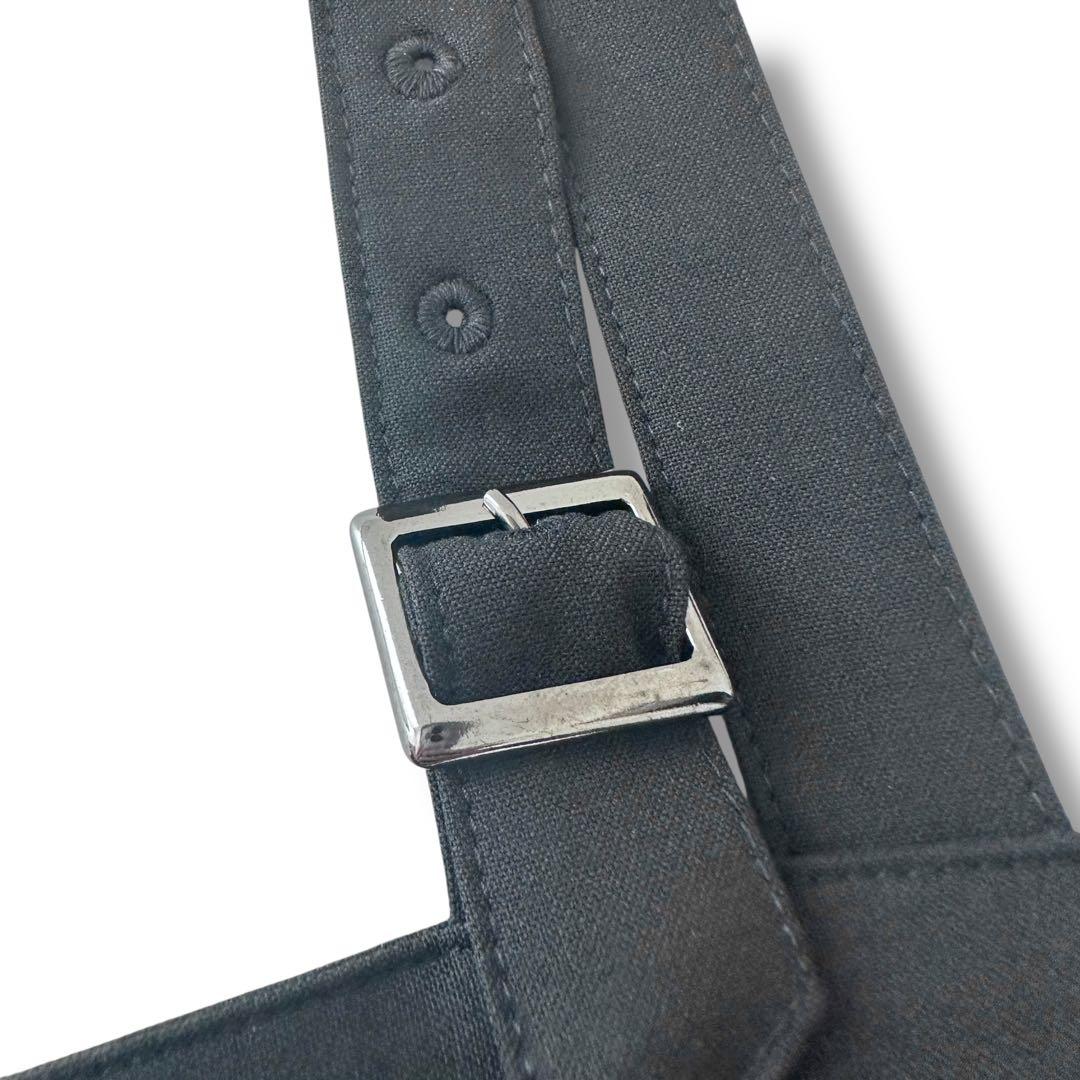 新品 スピックアンドスパン 24AW ベアオールインワン ブラック 38