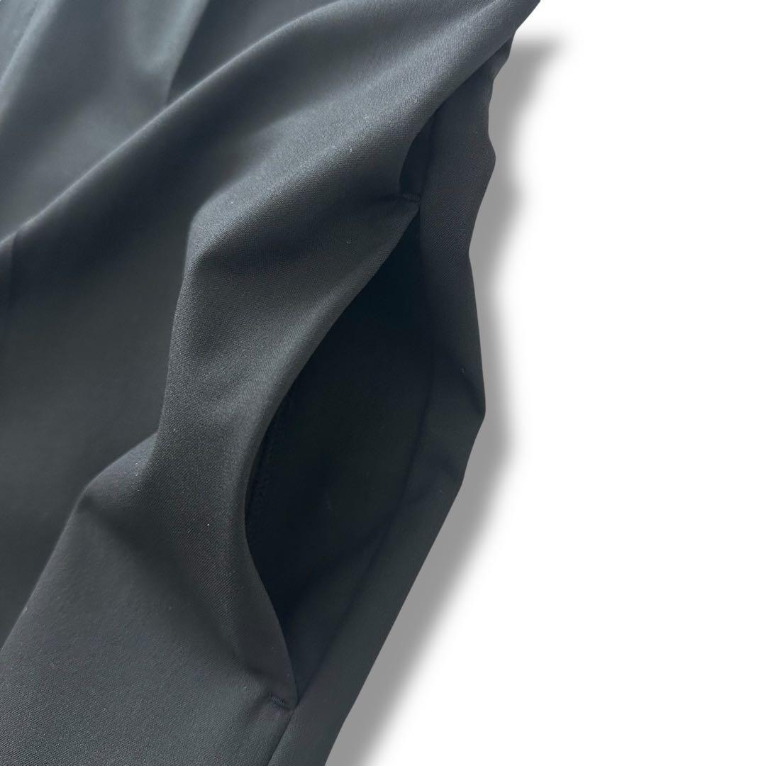 新品 スピックアンドスパン 24AW ベアオールインワン ブラック 38