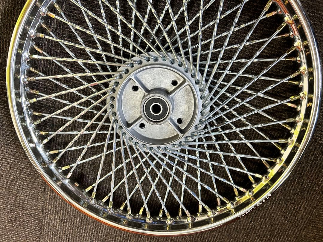 【スーパーカブ向け　ツイストスポークホイール 前後セット】