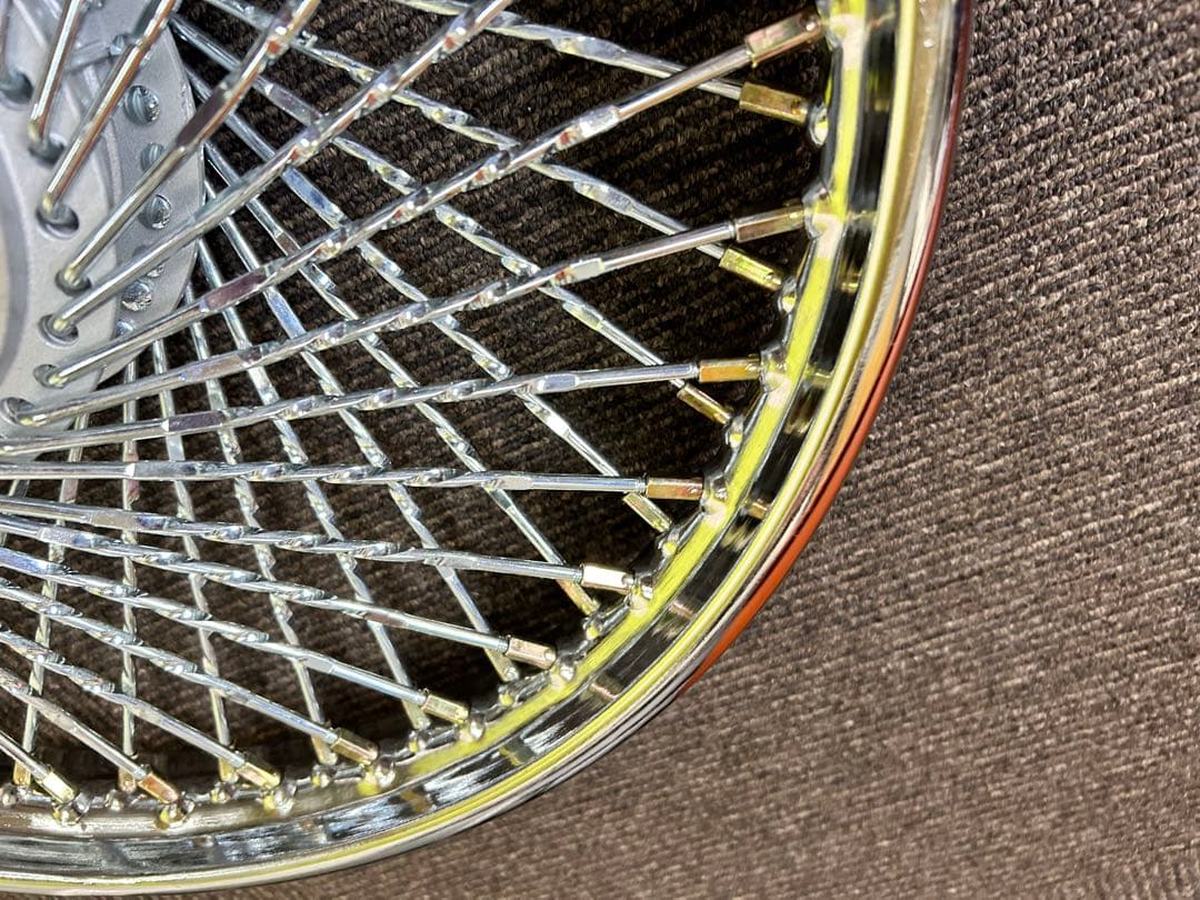 【スーパーカブ向け　ツイストスポークホイール 前後セット】