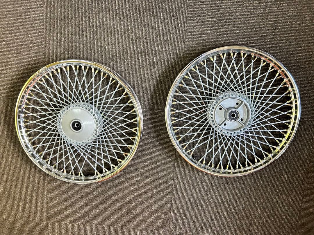 【スーパーカブ向け　ツイストスポークホイール 前後セット】