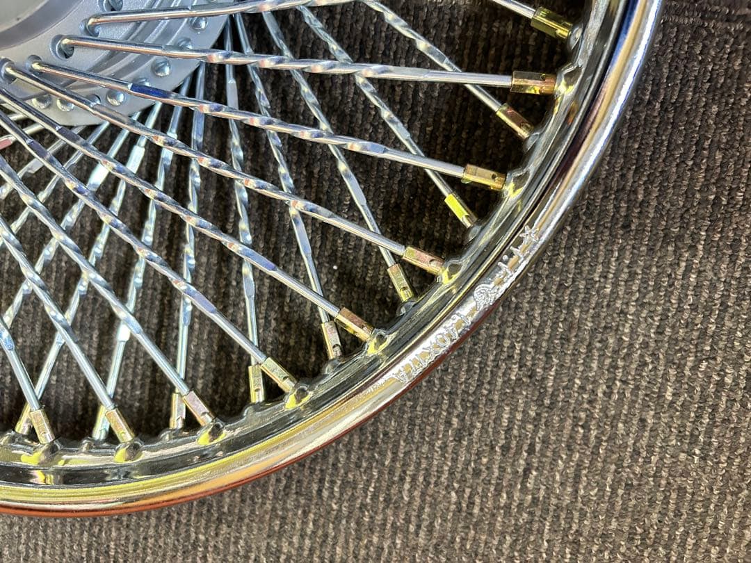 【スーパーカブ向け　ツイストスポークホイール 前後セット】