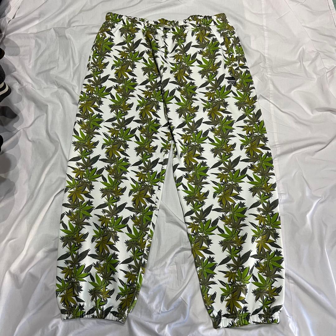 Supreme × THE NORTH FACE リーフ スウェット パンツ 麻