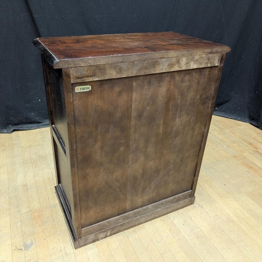 北海道民芸家具　樺　カバ材　無垢　小物箪笥　タンス　タンス　チェスト　引き出し