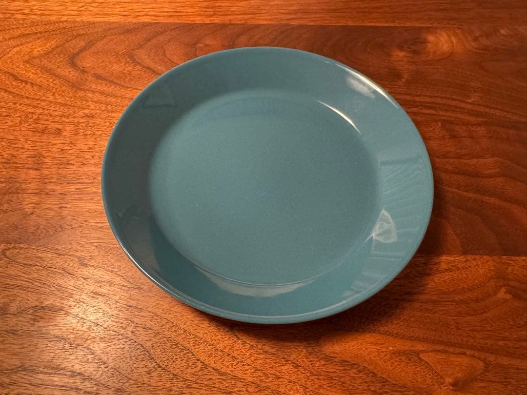 希少 廃番 イッタラ ティーマ プレート 21cm 2枚セット ペトロールブルー