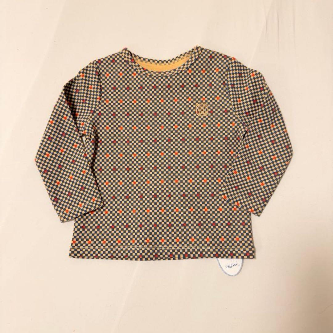 は*ん様 house on the hill L/S Tee (Checker)
